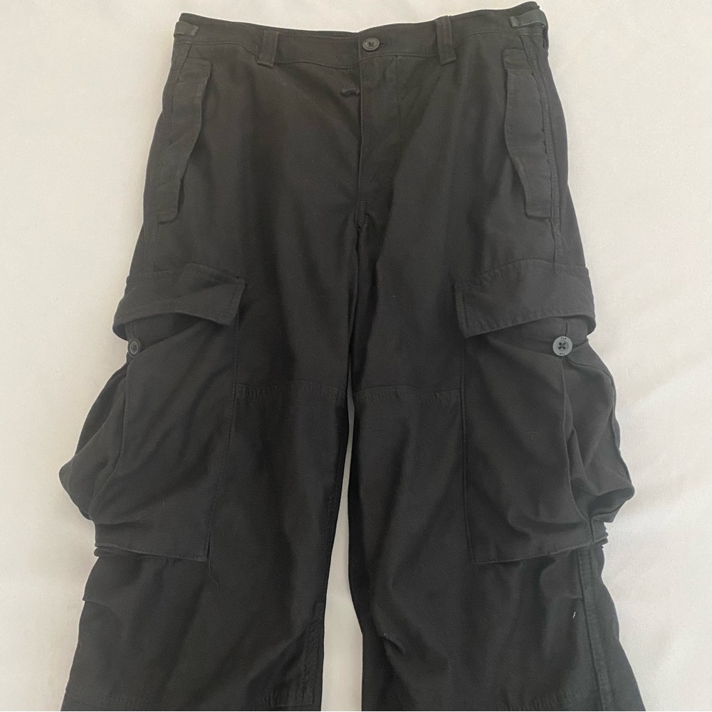 TNA Aritzia Women’s Pants Size 4 Baggy Cargo 100% Cotton Utility Casual Y2K - Picture 3 of 10